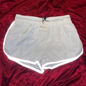 reflective gym shorts